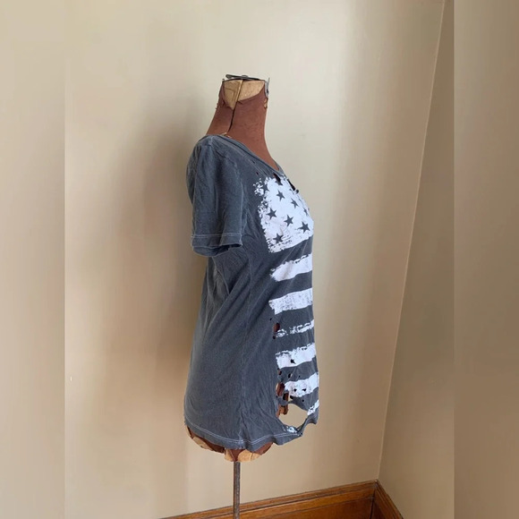 Chaser distressed flag t shirt - Picture 4 of 8